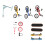 Mini-Finger-Skateboards 150 g RC-Szene-Layout Farbe 10