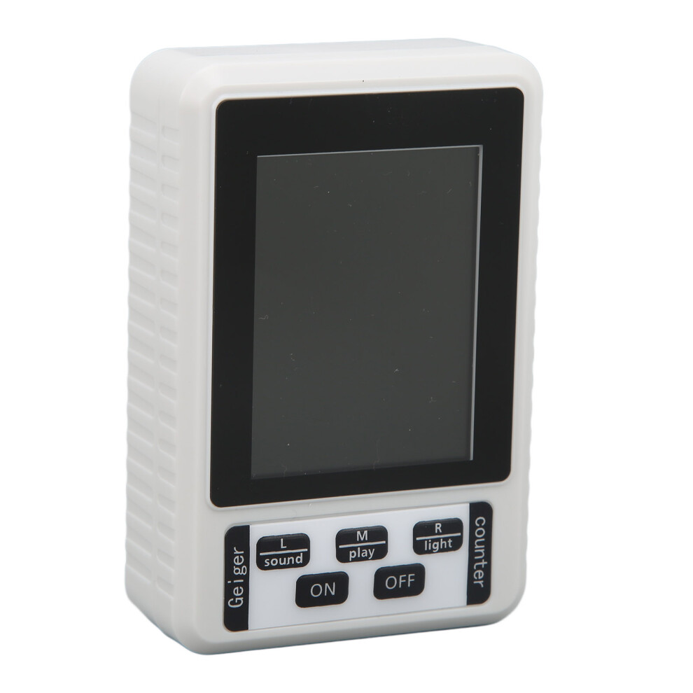 Nuclear Radiation Detector Geiger Counter X Î² Î³ Rays Tester Radiating Dose Alarm White 4051321342078