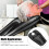 Cuenco de lavado para el cabello de PVC negro, inflable rápido. 8