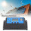 Controlador de Carga Solar 60A Negro ABS 12/24V Pequeño 7