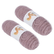 2 Stück Mittelgrobes Grobbaumwollgarn für Handschuhe & Schal, 5,00 mm–6,00 mm