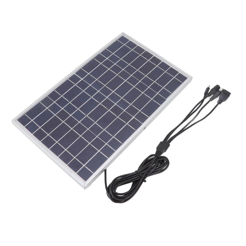 8V 15W Solar Panel High Efficiency Solar Charging Panel Outdoor Battery Charger For Household Car Boat 3241321346010