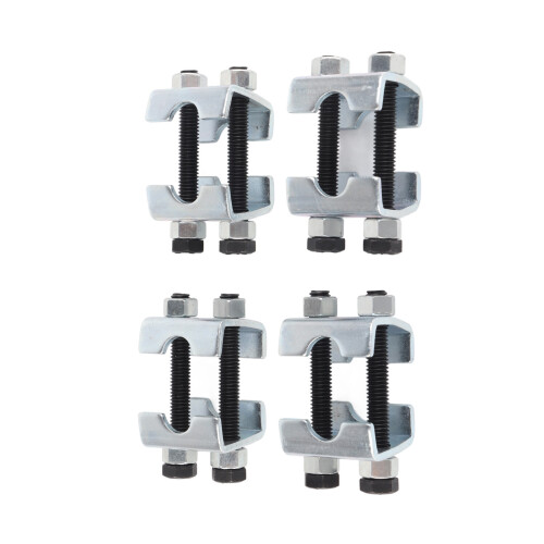 4 Stück Mini-Federspanner 2-Wege Stahl