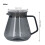 Tetera de café gris galvanizada electrogalvada de 500 ml 10