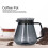 Tetera de café gris galvanizada electrogalvada de 500 ml 7