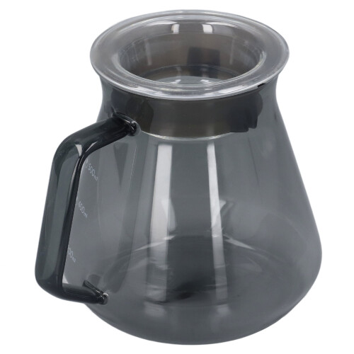 Tetera de café gris galvanizada electrogalvada de 500 ml