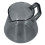 Cafetera gris electrochapada de 300 ml de borosilicato 5