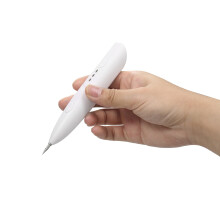 Mini Lápiz para pecas blanco USB de 3 modos 6.3x2.6x1.4in