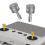 Remote Control Joystick Compatible for Mini 3 Pro for RC Controller Alloy Thumb Stick Replacement Part 1