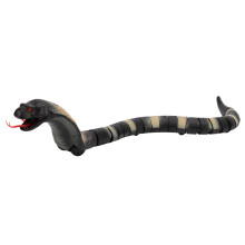 Remote Control Snake Infrared Control USB Charging Retractable Tongue Swinging Tail Lifelike Crawl Electric Snake Toy
