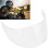 Protector de visera para K5 S3 K3 SV 190 Transparente 13