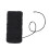 Cordón de macramé de algodón reciclado negro de 2 mm 1 pieza 8