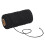 Cordón de macramé de algodón reciclado negro de 2 mm 1 pieza 2