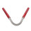 Roter Edelstahl-Gesichtshaarentferner, Threading 1
