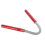 Roter Edelstahl-Gesichtshaarentferner, Threading 13