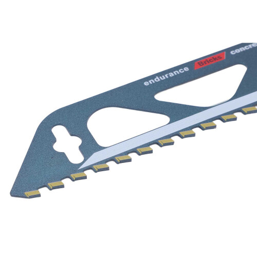 Bimetall-Stichsägeblatt mit Hartmetallzähnen Blau 2