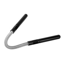 Facial Hair Remover Stainless Steel Beauty Spring Threading Tool Cleaning Facial Hair Makeup Black