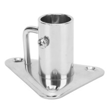 316SS Edelstahl 1 Zoll 90-Grad Flaggenstangenhalter für Schiffe und Yachten