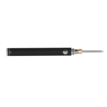 Soldador USB 1100mAh 13700 batería negra