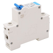 DZ47-63 C63 1P 63A 230/400V PA66 MCB para carril DIN