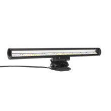JD A1 Barra de Luz USB Negra - 3 colores, 10 niveles