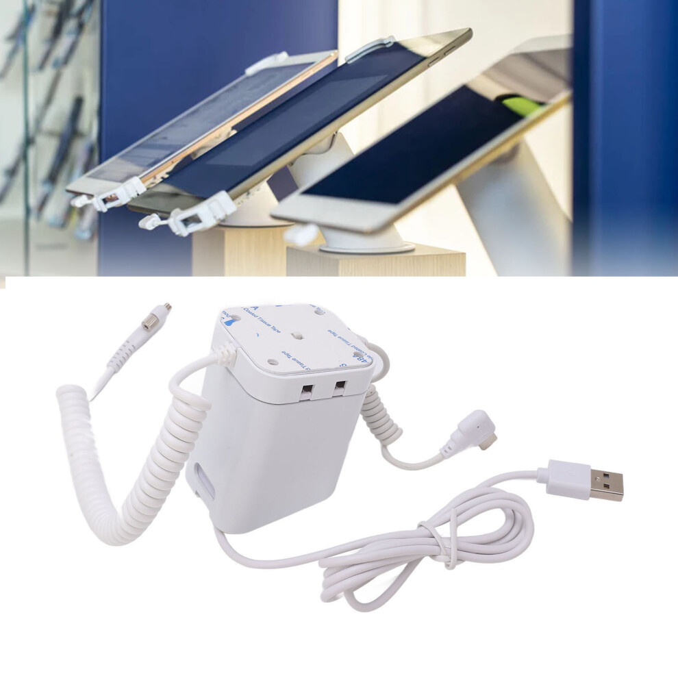 Anti Theft Display Stand 95Â120Db Security Alarm Fast Charging Claw Fixation Nonslip Silicone For Cell Phones Tablets Type C Port 7891321353936