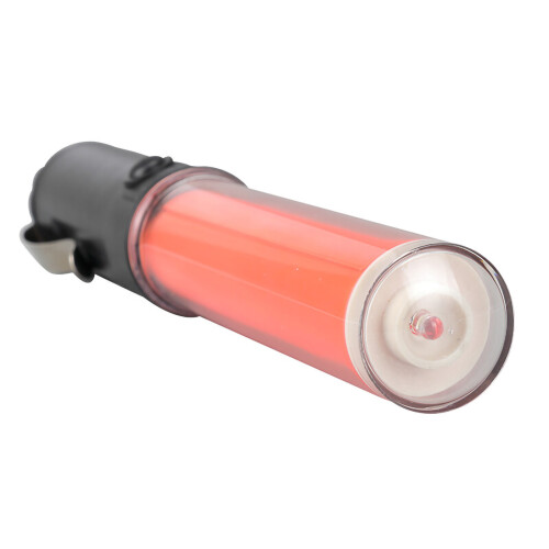 26 cm LED-Verkehrsstab - 8–15 Std., 3 Modi, Schwarz 2