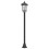 Outsunny Outsunny 1.3 m LED Garden Lamp Post Light, Waterproof IP44, Cool White 2