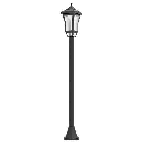 Outsunny Outsunny 1.3 m LED Garden Lamp Post Light, Waterproof IP44, Cool White 1