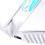 Ratón inalámbrico ergonómico recargable USB blanco 12
