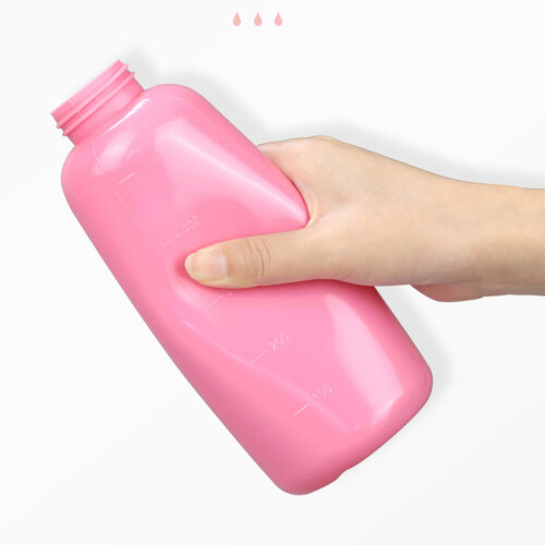 Aspersor de bidé portátil de mano rosa 500 ml