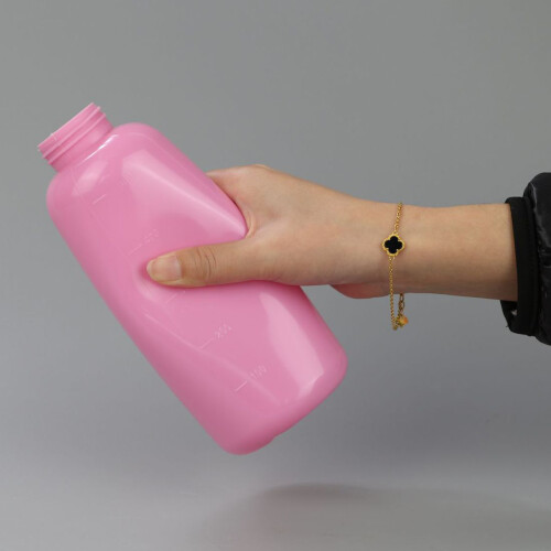 Aspersor de bidé portátil de mano rosa 500 ml 2