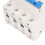 DZ47 63 D63 Mini CB 63A 400V PA66 carril DIN 4