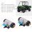 2 Stück Hinterbremszylinder-Set 43092-1053 Mule 4010 6