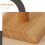 Lámpara de cabecera, alimentada por USB, 2,2 libras, bambú beige/blanco 5