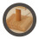 Lámpara de cabecera, alimentada por USB, 2,2 libras, bambú beige/blanco 4