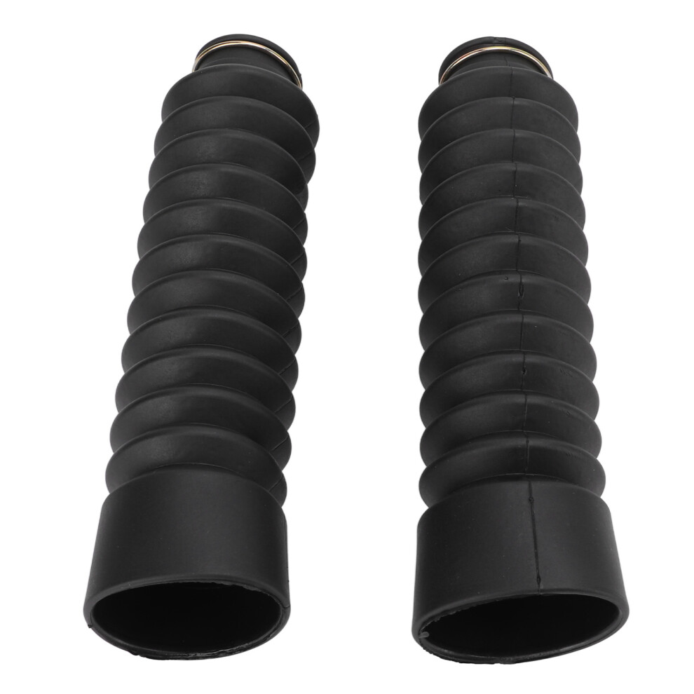 Pair Motorcycle Front Fork Boots Gaiters Shock Absorber Dust Cover Protector For Cg125 125Cc 9321321359365