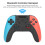 Controlador inalámbrico Bluetooth 600mAh ABS negro 10m 7