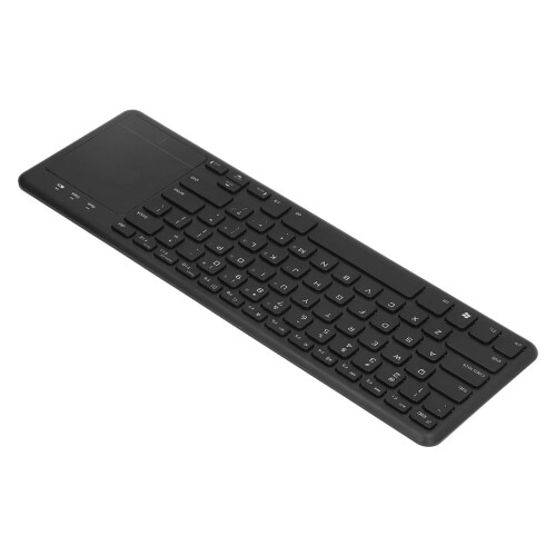 Teclado inalámbrico 2.4G con panel táctil – ABS, 2xAAA