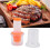 Ölspenderflasche 60 ml Silikon Orange 16