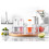 Ölspenderflasche 60 ml Silikon Orange 4
