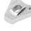Abrazadera para distribuidor de aluminio billet cromado Hold-Down 9