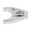 Abrazadera para distribuidor de aluminio billet cromado Hold-Down 8