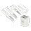 5 Pcs Kitchen Knife Set Stainless Steel with Base 7