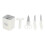 5 Pcs Kitchen Knife Set Stainless Steel with Base 2