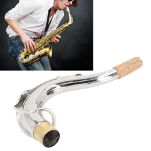 Tenor Saxophone Bend Neck Metal Sax Elbow Neck Wind Instrument Accessories 28mm Diameter