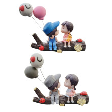 Adorno de muñeca de dibujos animados PVC para el tablero del coche