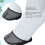 Vorderfußsocken 10 Paar Einheitsgröße Schwarz/Haut Mesh 8