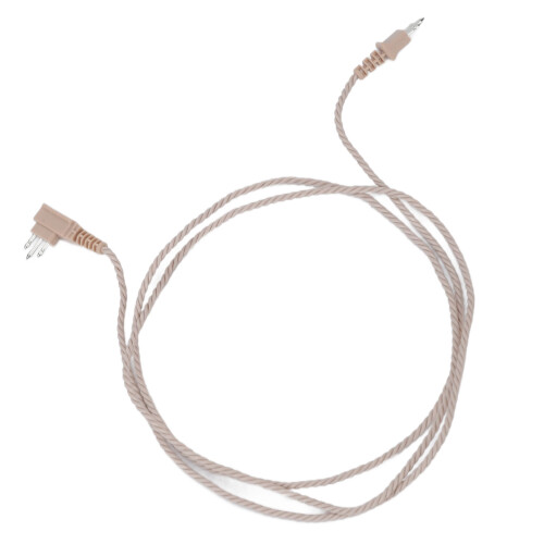 10 piezas de cable receptor de audífono PVC de 3 pines 75 cm 2