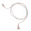 10 piezas de cable receptor de audífono PVC de 3 pines 75 cm 6